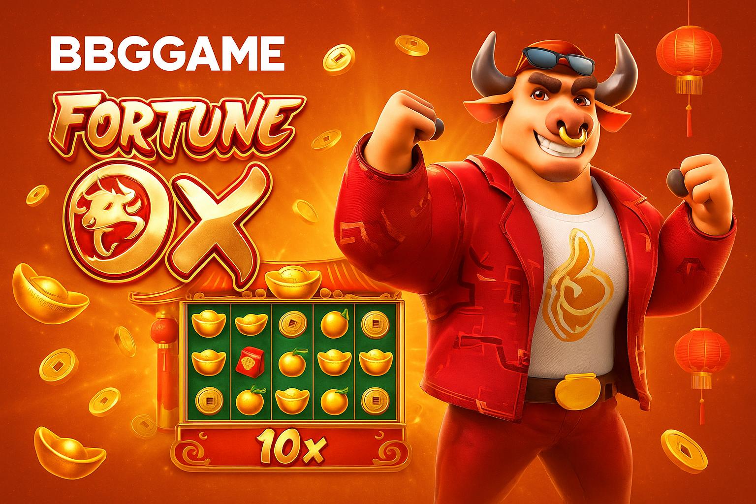 Fortune Ox no BBBGAME- Aposte Agora e Reivindique Seus Ganhos